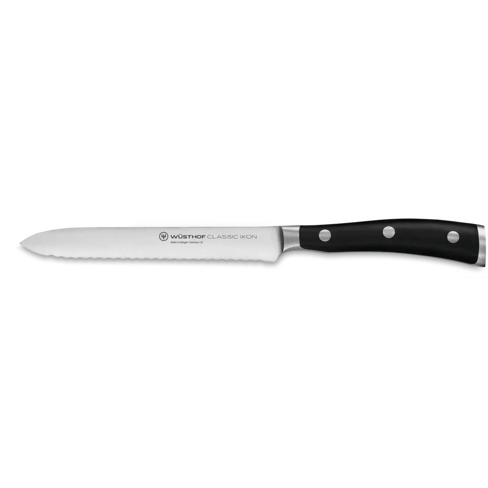 Wüsthof, messen uit Solingen 14 cm worst mes Wusthof Classic Ikon worstmes 14 cm Classic Ikon Black Wusthof 1040331614
