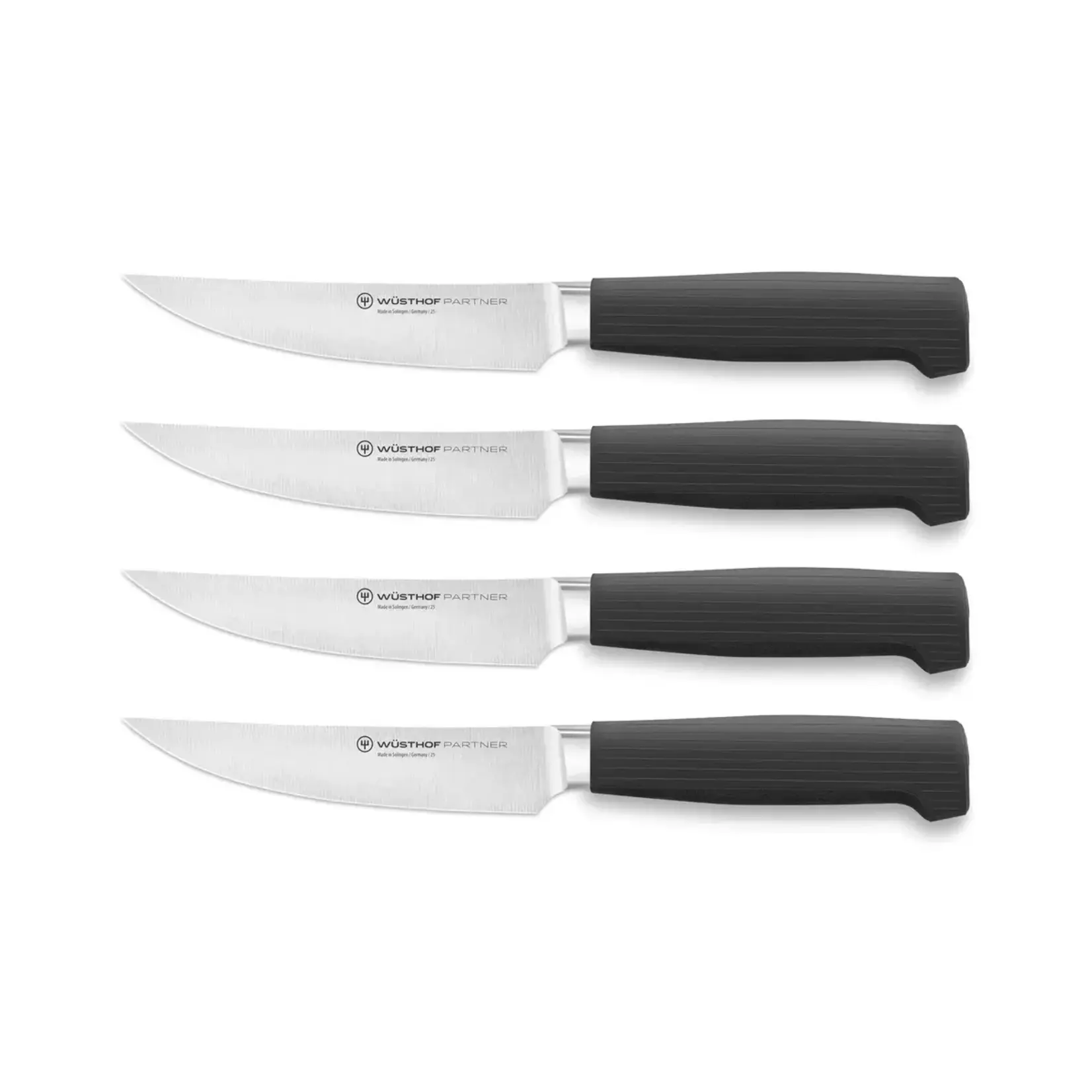 Wüsthof, messen uit Solingen set-4 12 cm steak messen Wusthof Partner halve krop steakmes sen set 4 x 12 cm Wusthof 1061860401