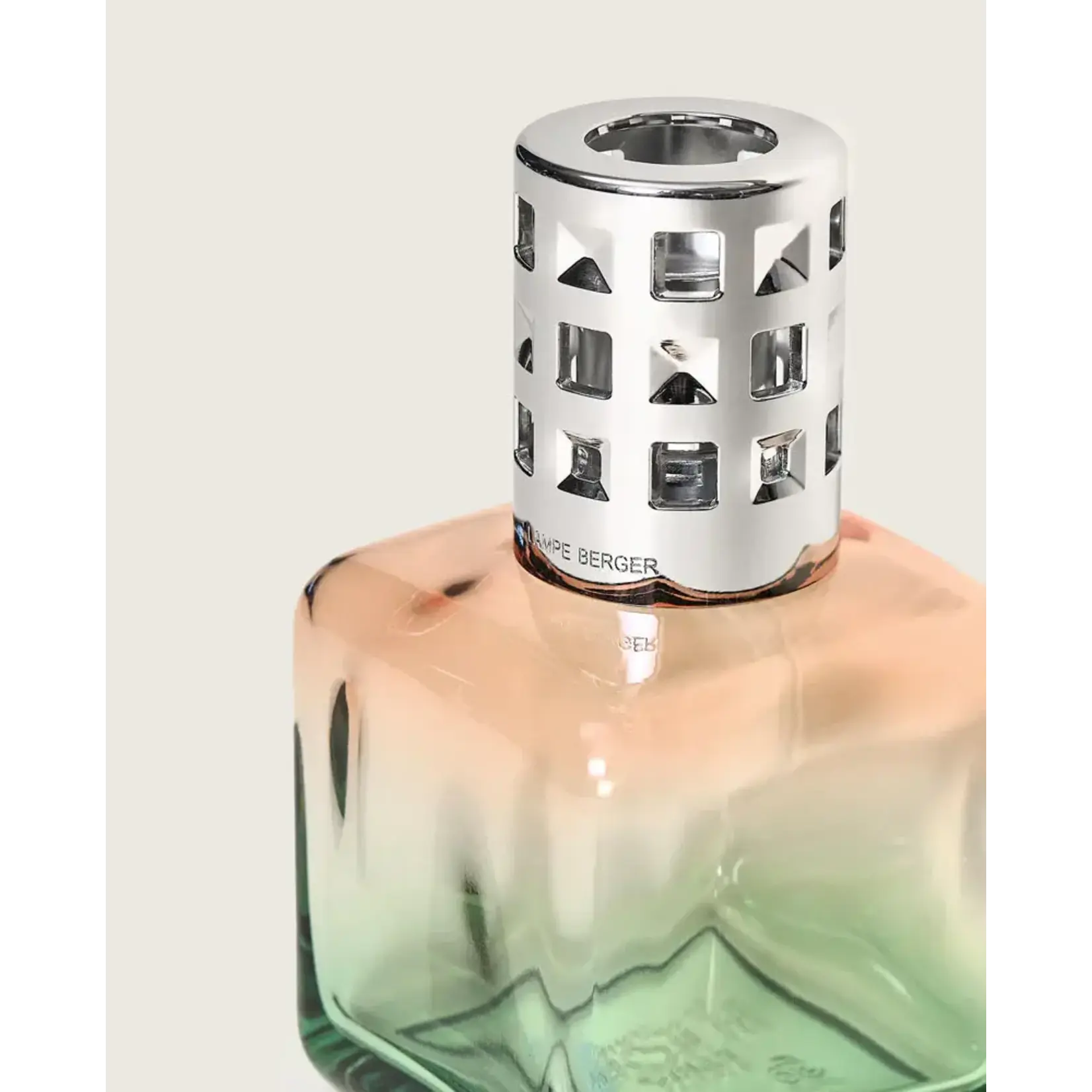 Maison Berger Paris 1898 Lampe Berger Lampe Berger Giftset Glaçon Pêche/Verte Lampe perzik - groen Maison Berger 4897