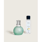 Maison Berger Paris 1898 Maison Berger Lampe Giftset brander met lont Disco Menthe grivree mat groen Maison Berger 4900