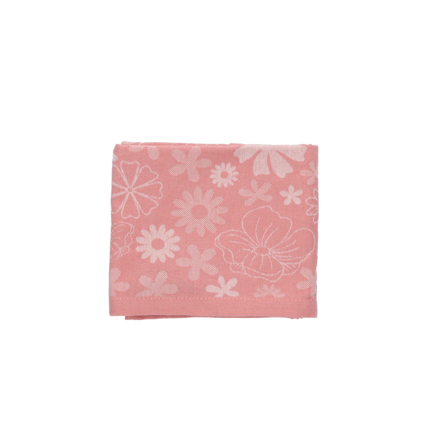 Bunzlau Castle Bunzlau Castle tea Towel Flowerbed  Pink roze theedoek GOTS Bunzlau Castle 6374-g
