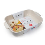 Peugeot Peugeot Appolia Ecru ovenschaal 3800 ml 36 cm 300x220x68 mm Ecru rechthoek Peugeot 61210