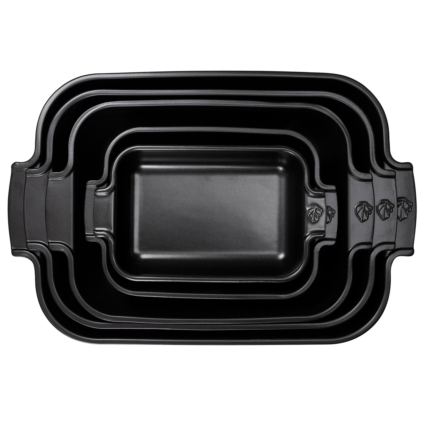 Peugeot Peugeot Appolia satijnzwart ovenschaal 850 ml 22 cm 180x120x45 mm Satin Black rechthoek Peugeot 61524