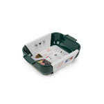 Peugeot Peugeot Appolia Bosgroen ovenschaal 1400 ml 25 cm 200x155x55 Vert Foret rechthoek Peugeot 62095