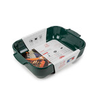 Peugeot Peugeot Appolia Bosgroen ovenschaal 2700 ml 32 cm 260x200x65 mm Vert Foret rechthoek Peugeot 62088