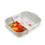 Peugeot Peugeot Appolia Saliegroen ovenschaal 5200 ml 40 cm 330x257x75 mm Vert Sauge rechthoek Peugeot 62651