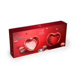 Peugeot set-2 11 cm rode hartjes Peugeot Appolia For You 2 Hartjes 350 ml 134x 132x47mm Peugeot 61593
