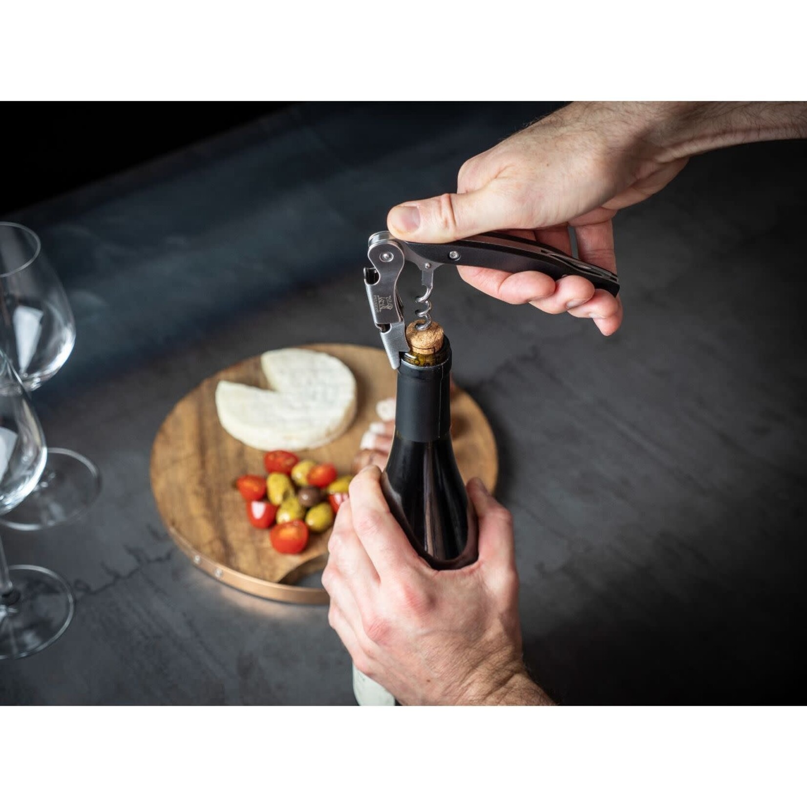 Peugeot Peugeot Malbec Kurkentrekker sommelier kelnersmes met dubbele hefboom ABS Peugeot  201128