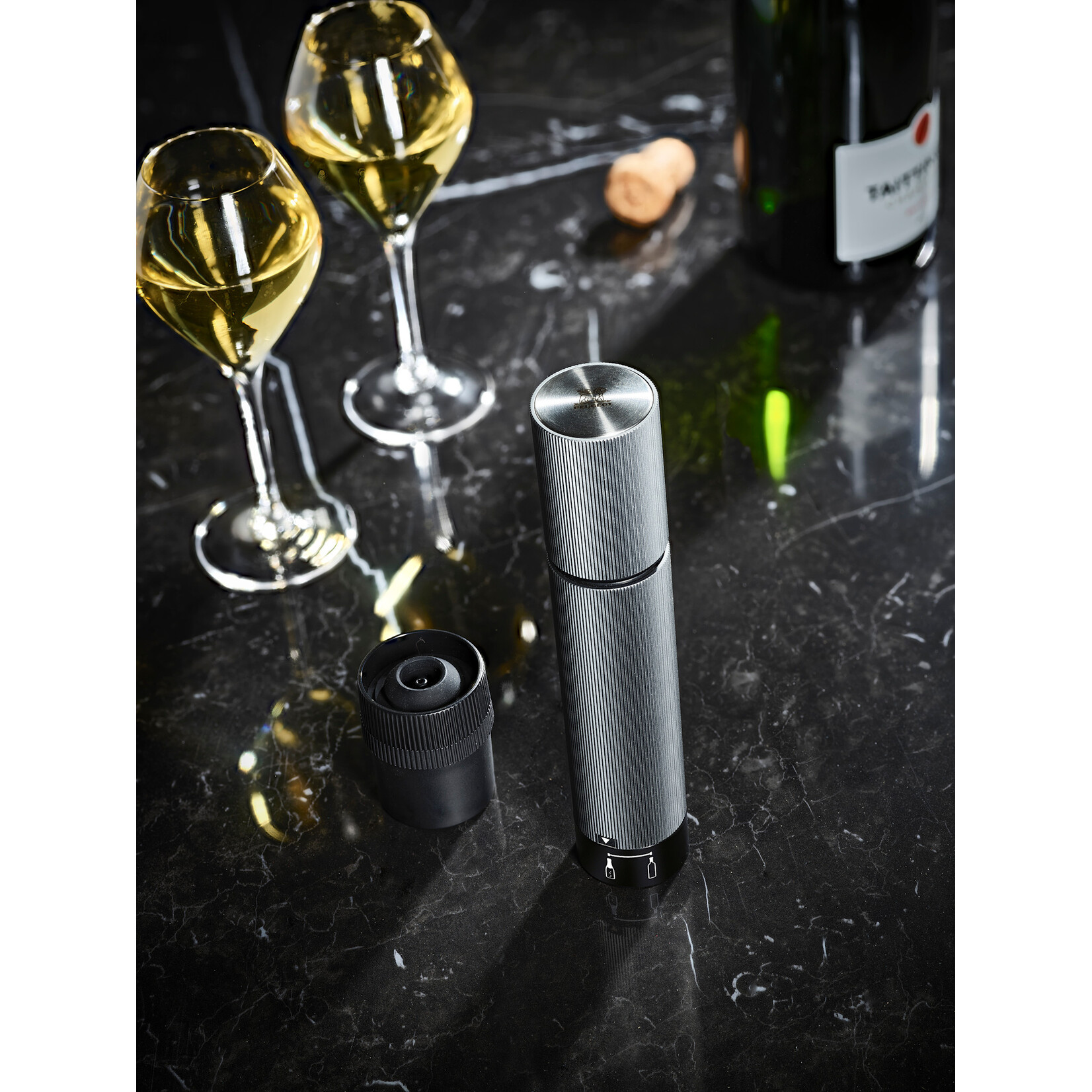 Peugeot Peugeot Line Preserve Duo vacumeerpomp voor wijn Champagne en bubbels Peugeot 210861