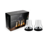 Peugeot Peugeot Atmosphere Wiskey set-2  whiskey glazen metalen koelvoeten en onderzetters Peugeot 266226
