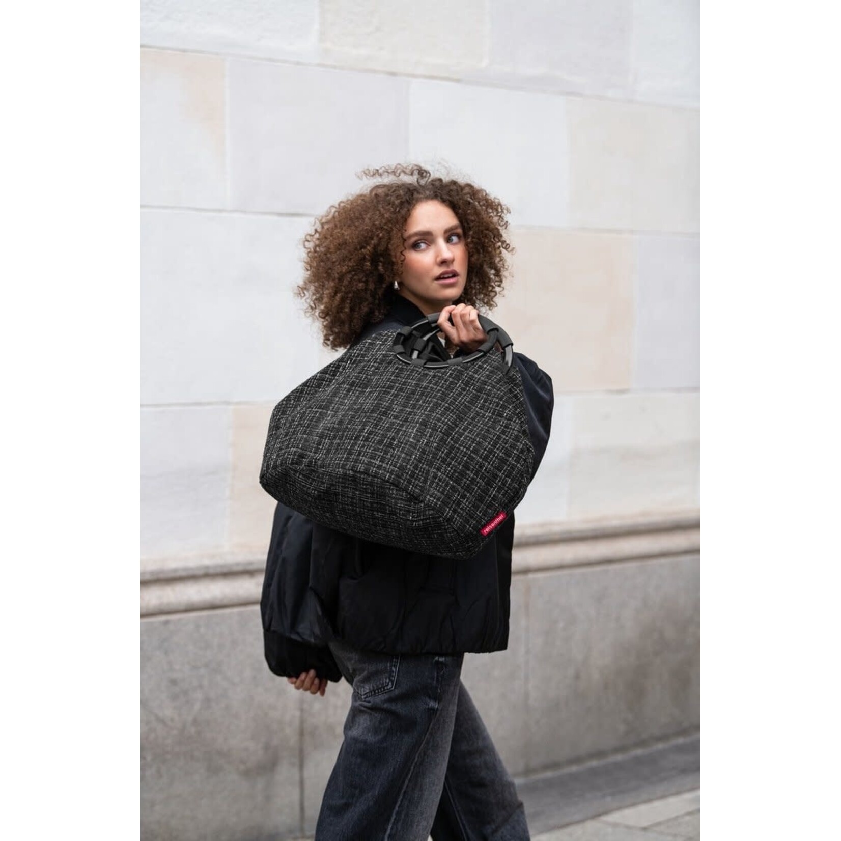 Reisenthel Reisenthel Loopbag Hobo  Boucle Black Reisenthel OP7094