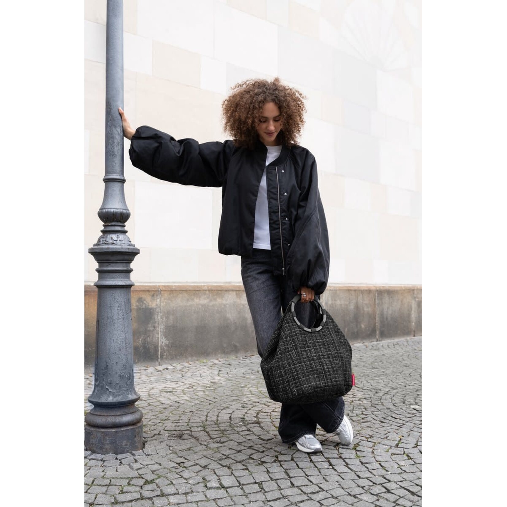 Reisenthel Reisenthel Loopbag Hobo  Boucle Black Reisenthel OP7094