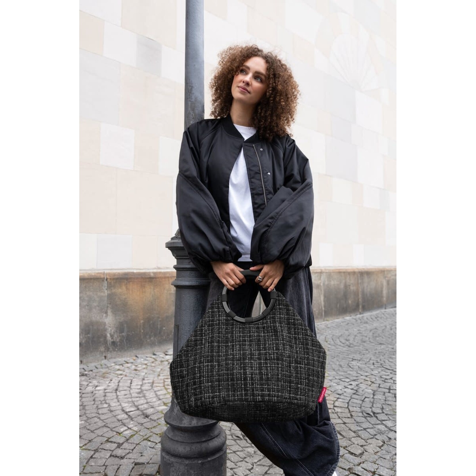 Reisenthel Reisenthel Loopbag Hobo  Boucle Black Reisenthel OP7094
