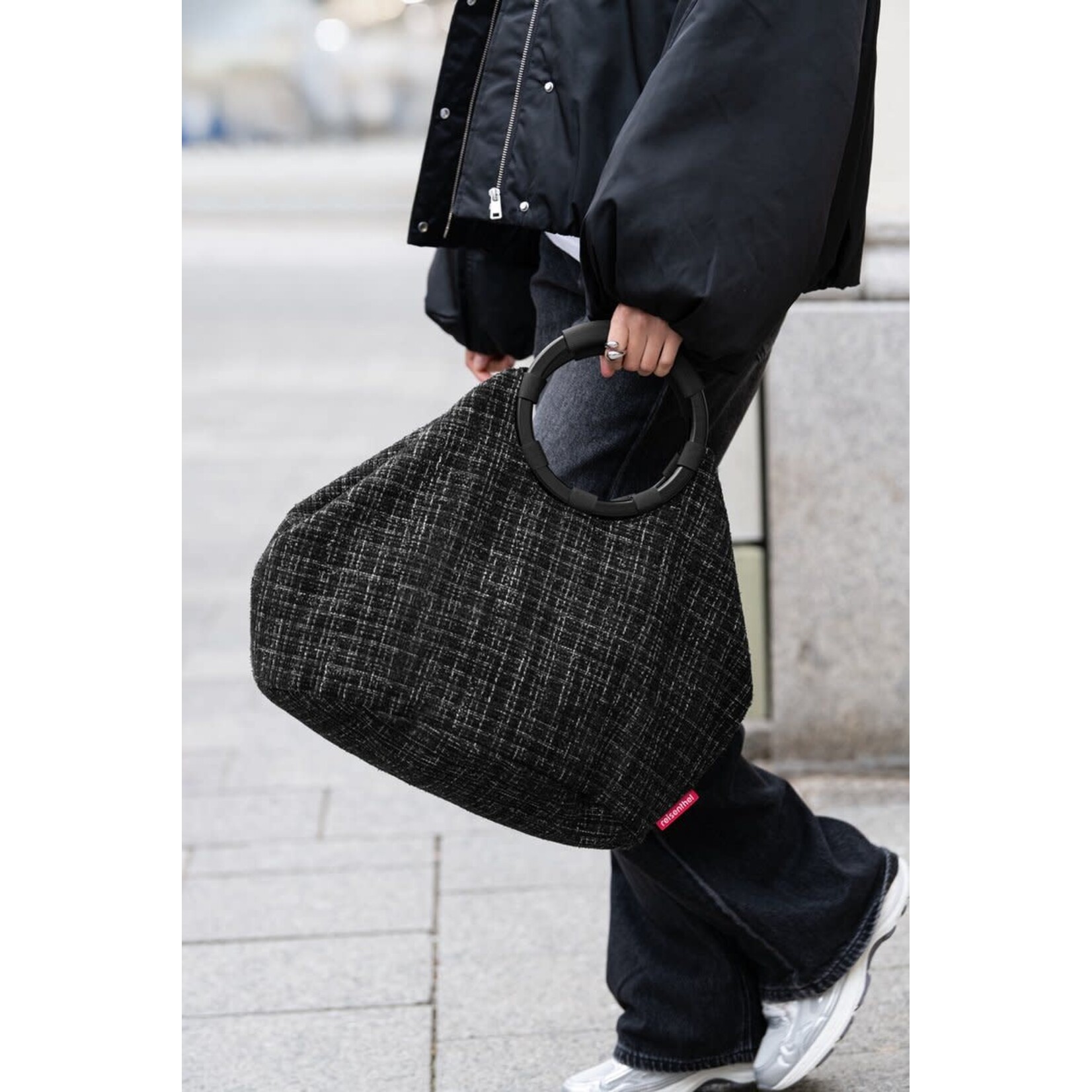 Reisenthel Reisenthel Loopbag Hobo  Boucle Black Reisenthel OP7094
