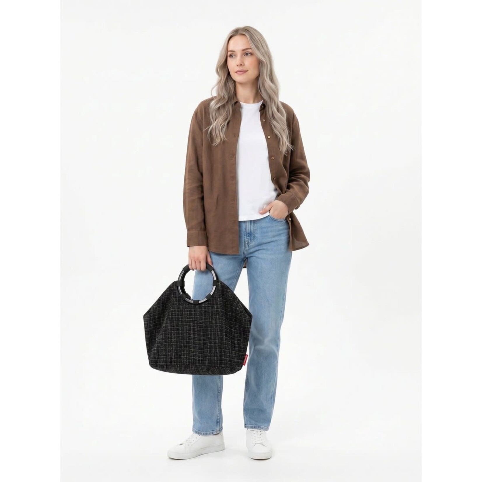 Reisenthel Reisenthel Loopbag Hobo  Boucle Black Reisenthel OP7094