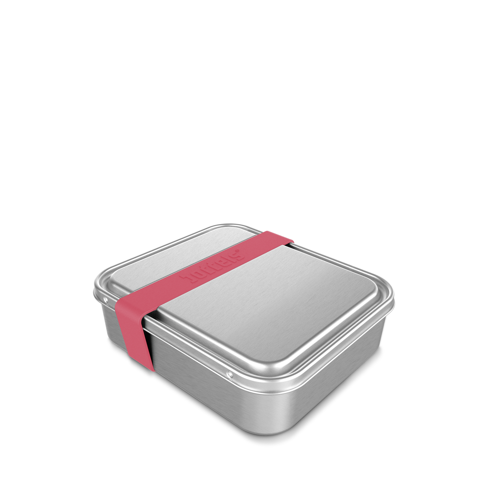 Diverse Merken rvs Lunchbox Boddels smacht 800 ml lunchtrommel rvs Raspberry red rvs Boddels B808000001