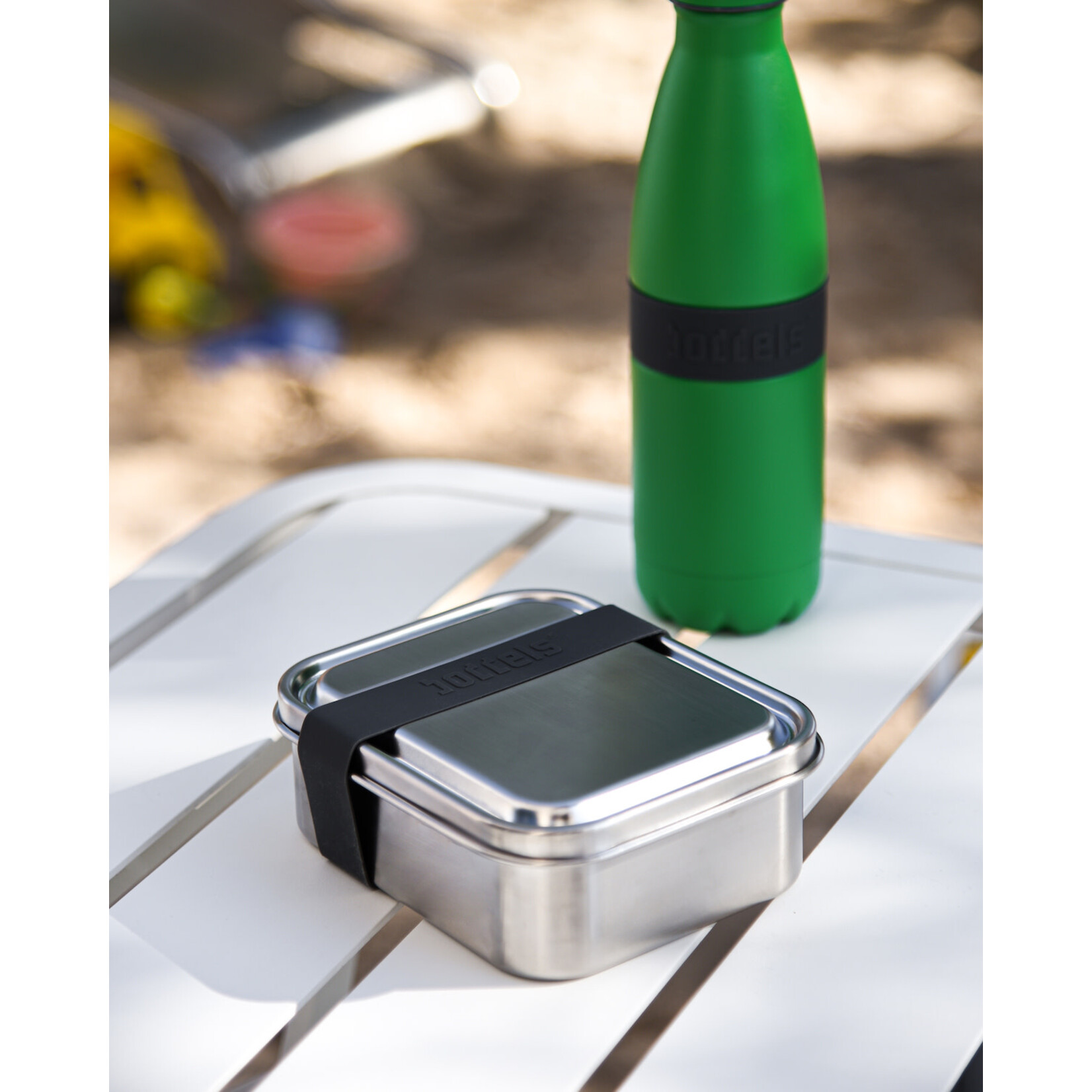 Diverse Merken rvs Lunchbox Boddels smacht 800 ml lunchtrommel rvs Anthraciet rvs Boddels B808000007