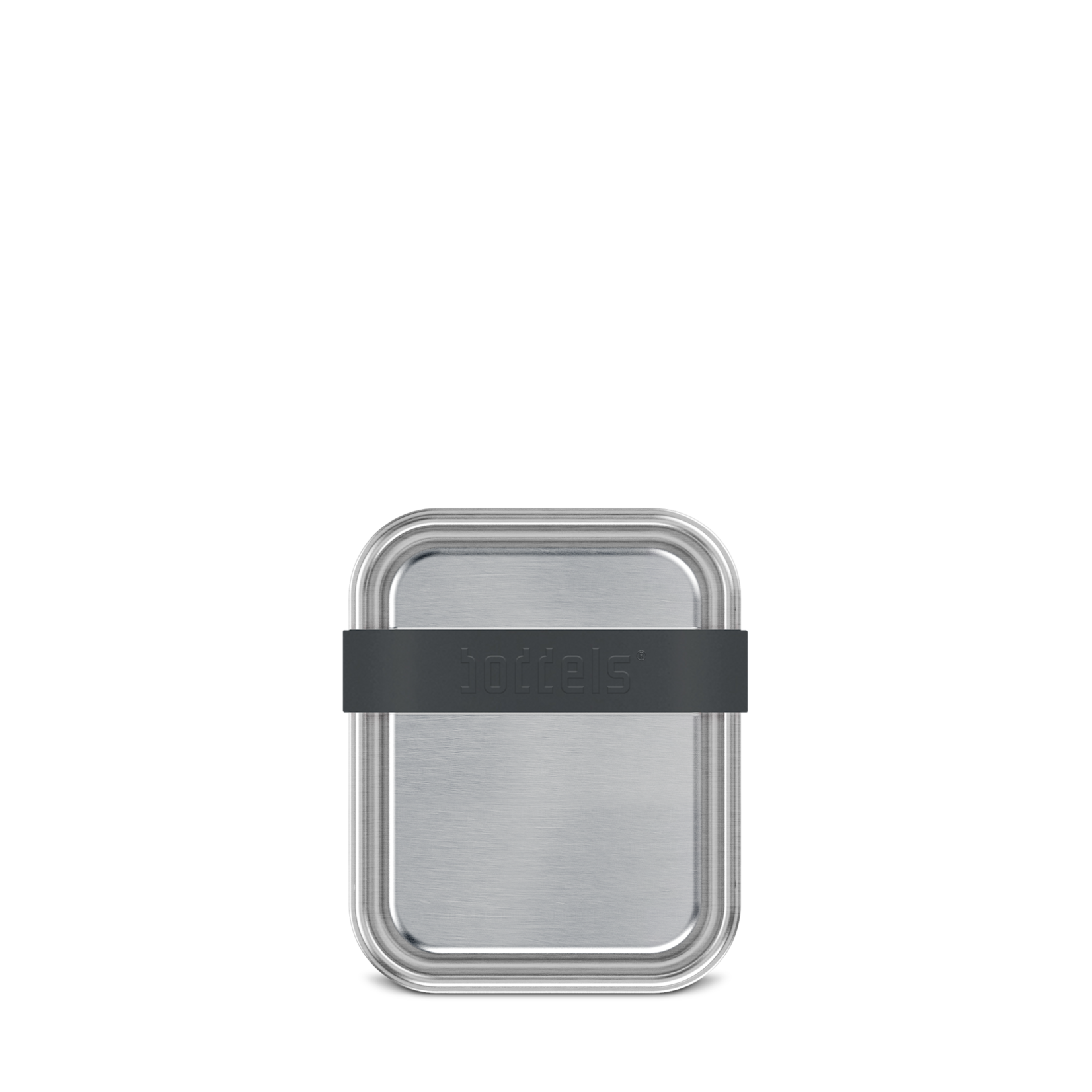 Diverse Merken rvs Lunchbox Boddels smacht 800 ml lunchtrommel rvs Anthraciet rvs Boddels B808000007