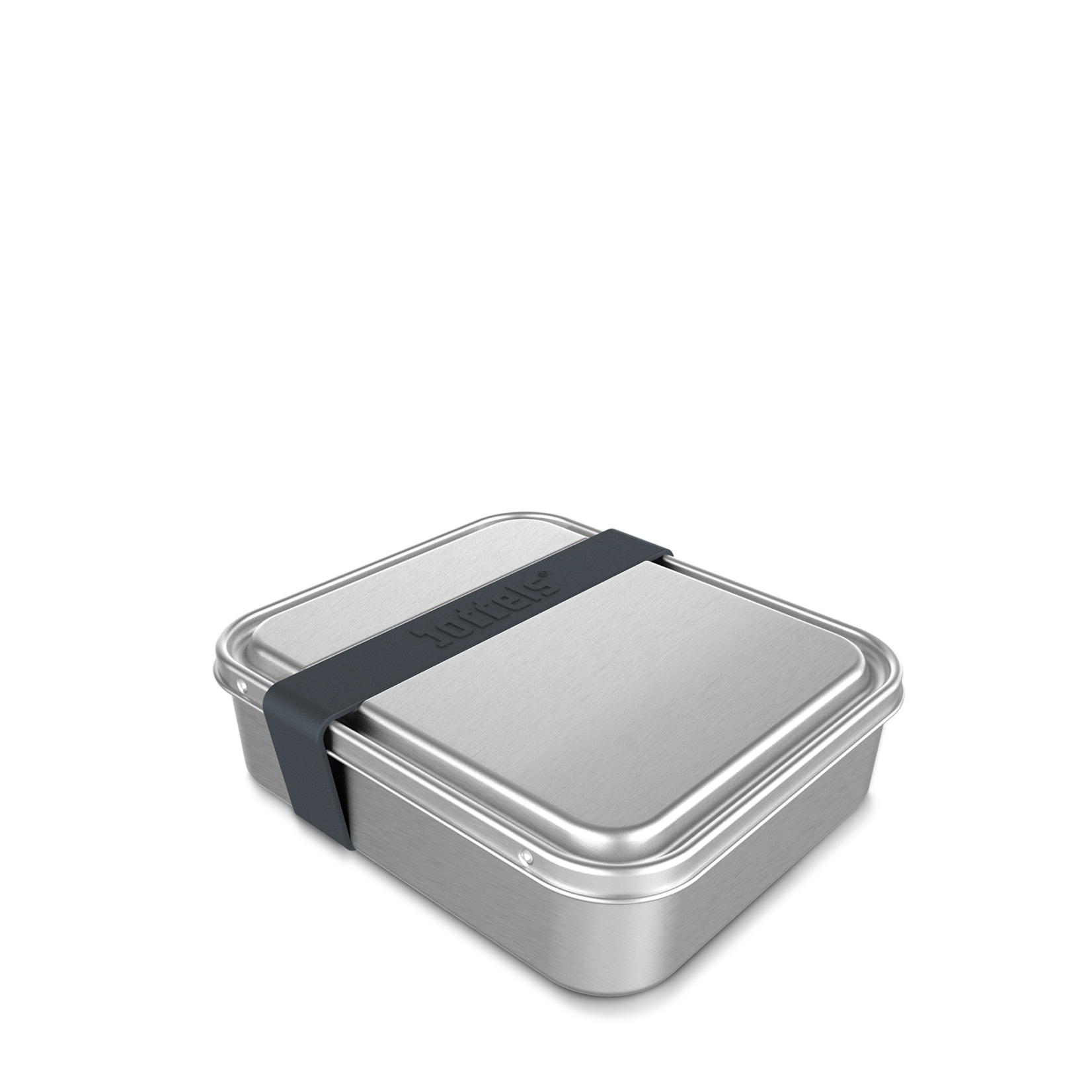 Diverse Merken rvs Lunchbox Boddels smacht 800 ml lunchtrommel rvs Anthraciet rvs Boddels B808000007