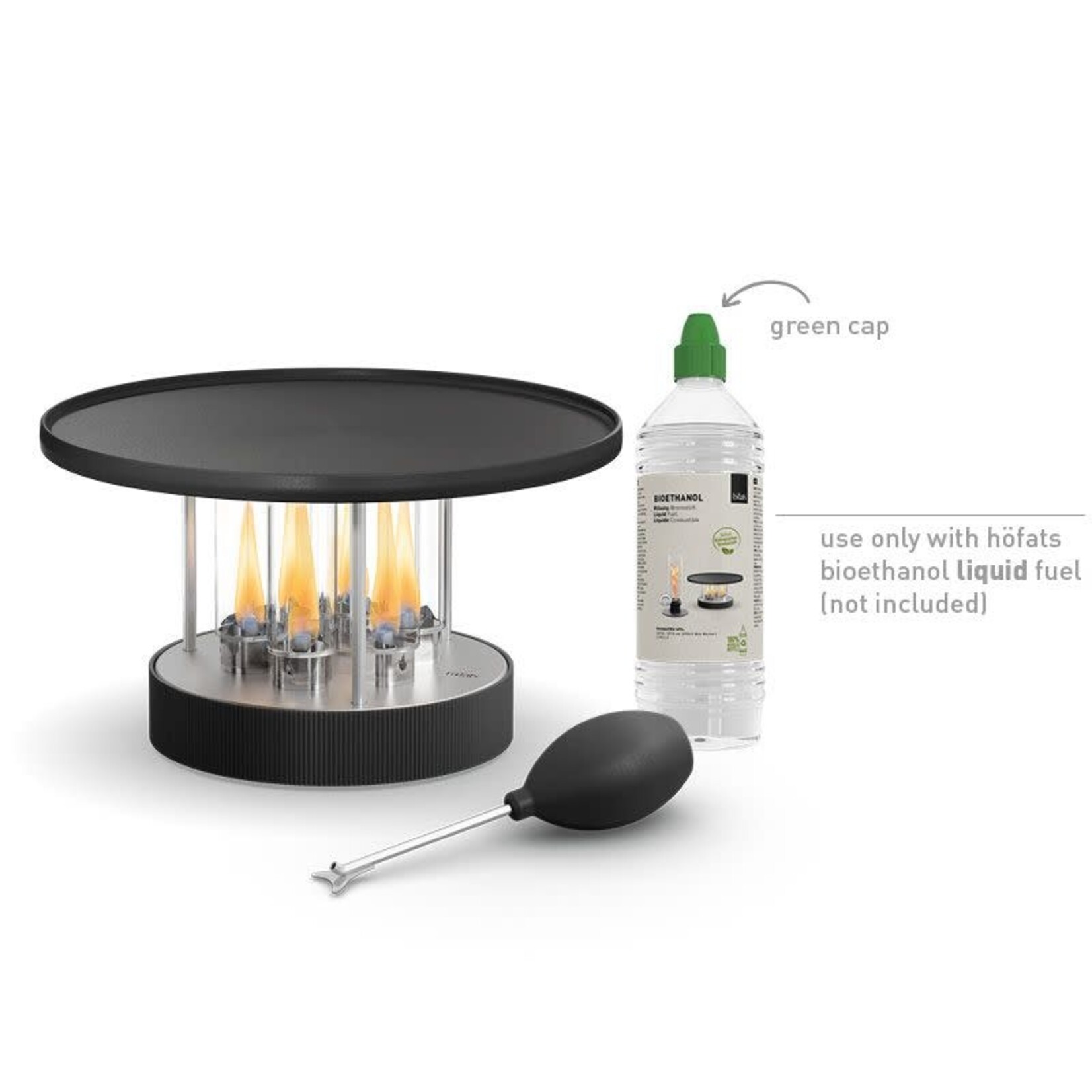 Höfats - Hofats Höfats Circle 35 tabletop grill Hofats tafelgril met Bioethanol branders Hofats 01064