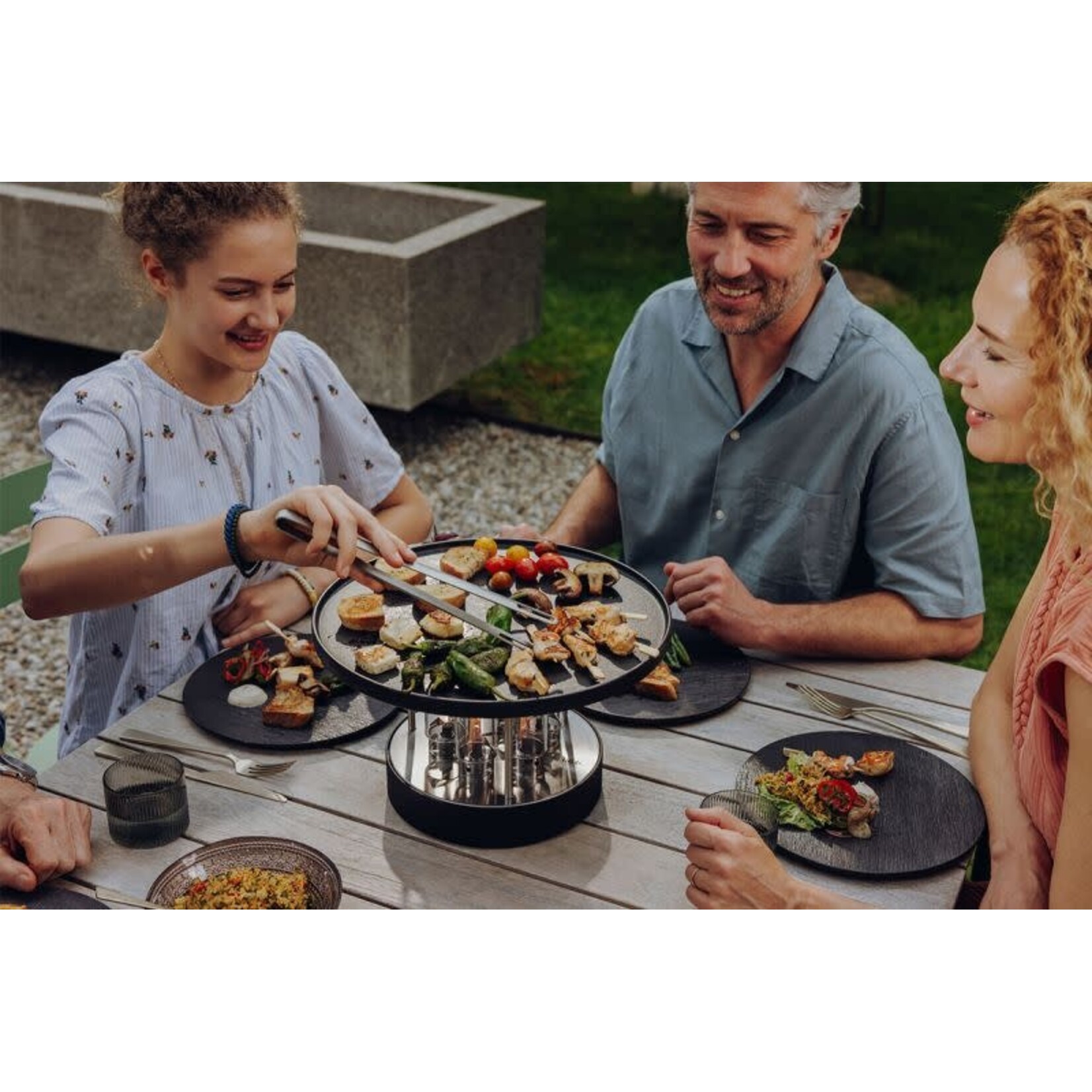 Höfats Höfats Circle 35 tabletop grill Hofats tafelgril met Bioethanol branders Hofats 01064