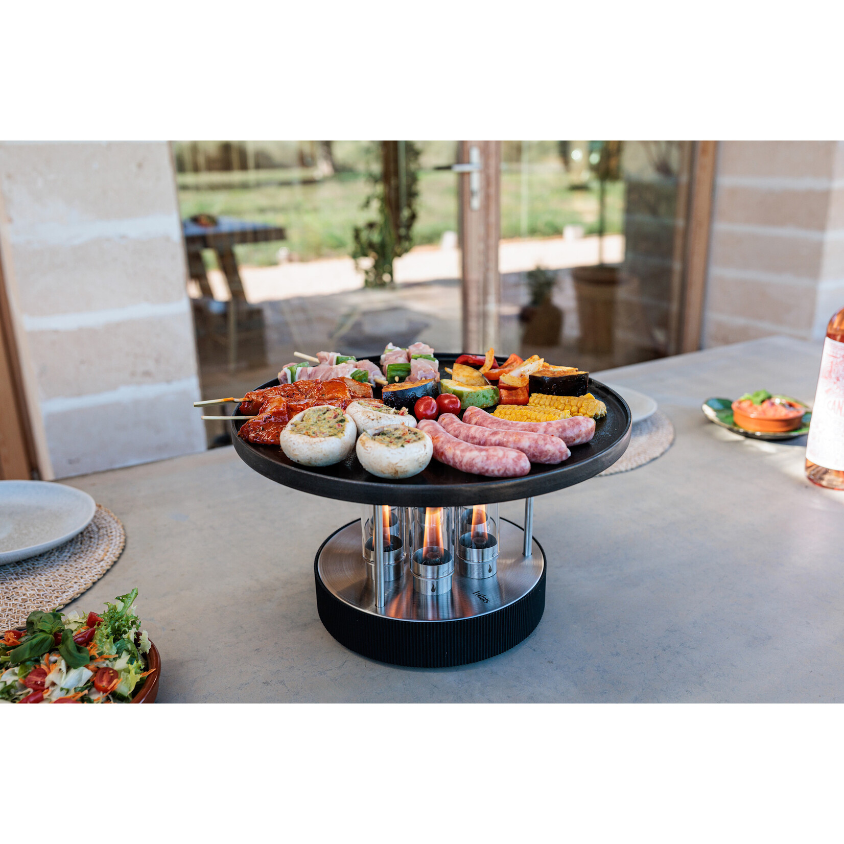 Höfats - Hofats Höfats Circle 35 tabletop grill Hofats tafelgril met Bioethanol branders Hofats 01064