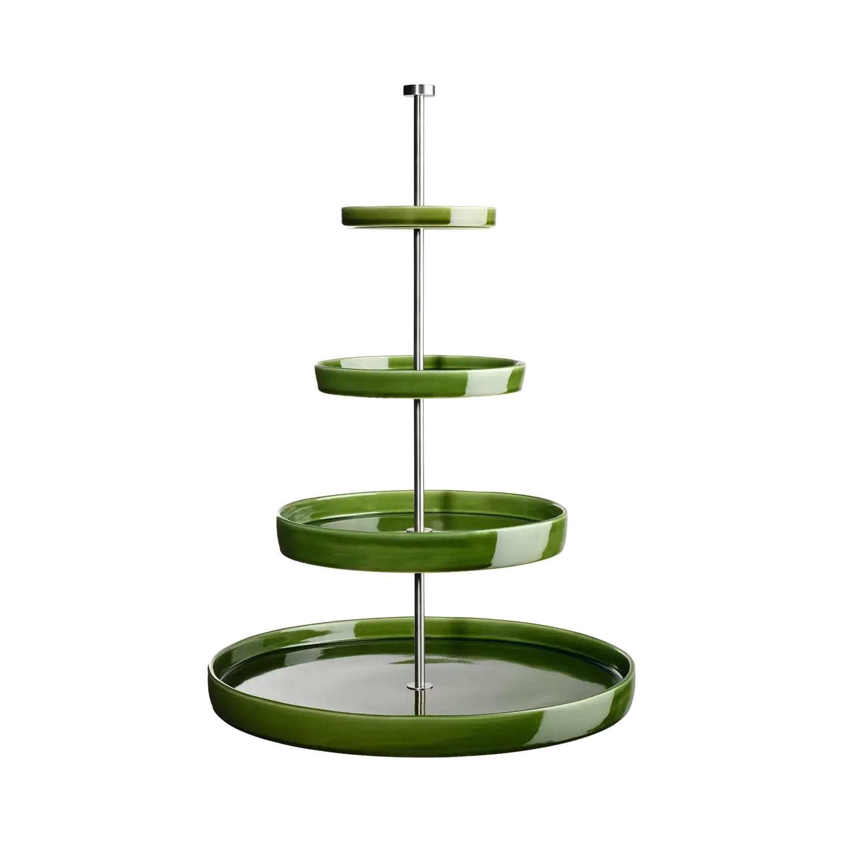 ASA Selection Asa Selection Grande Forest groene Etagere 61 cm hoog Ø 41-28-20-14.5 cm bos groen ASA 92153378