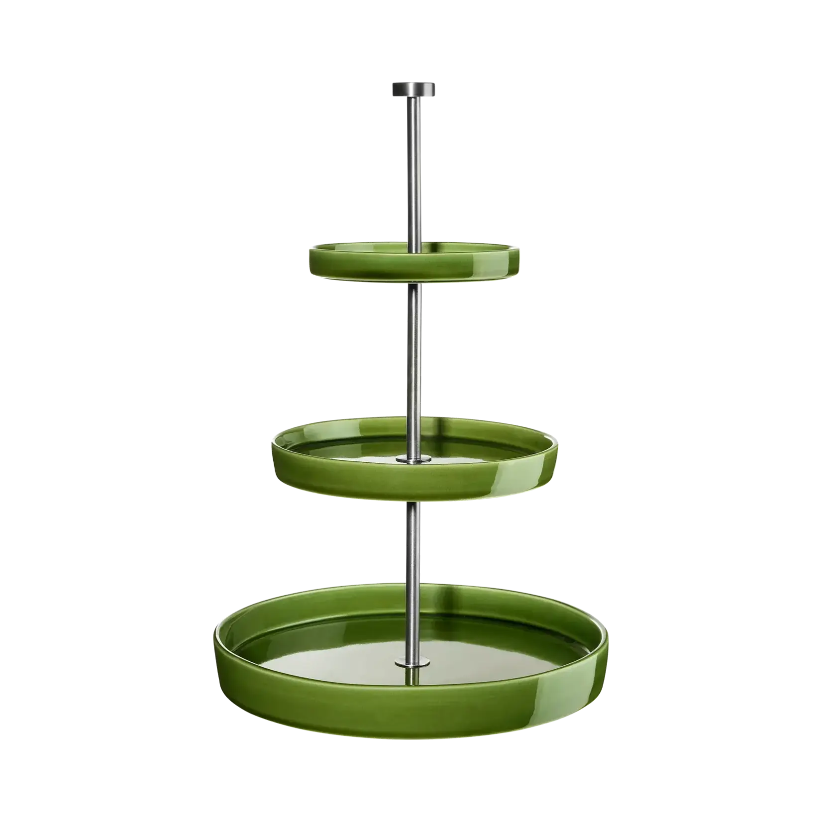 ASA Selection Asa Selection Grande Forest groene Etagere 41 cm hoog Ø 28-20-14.5 cm bos groen ASA 92154378