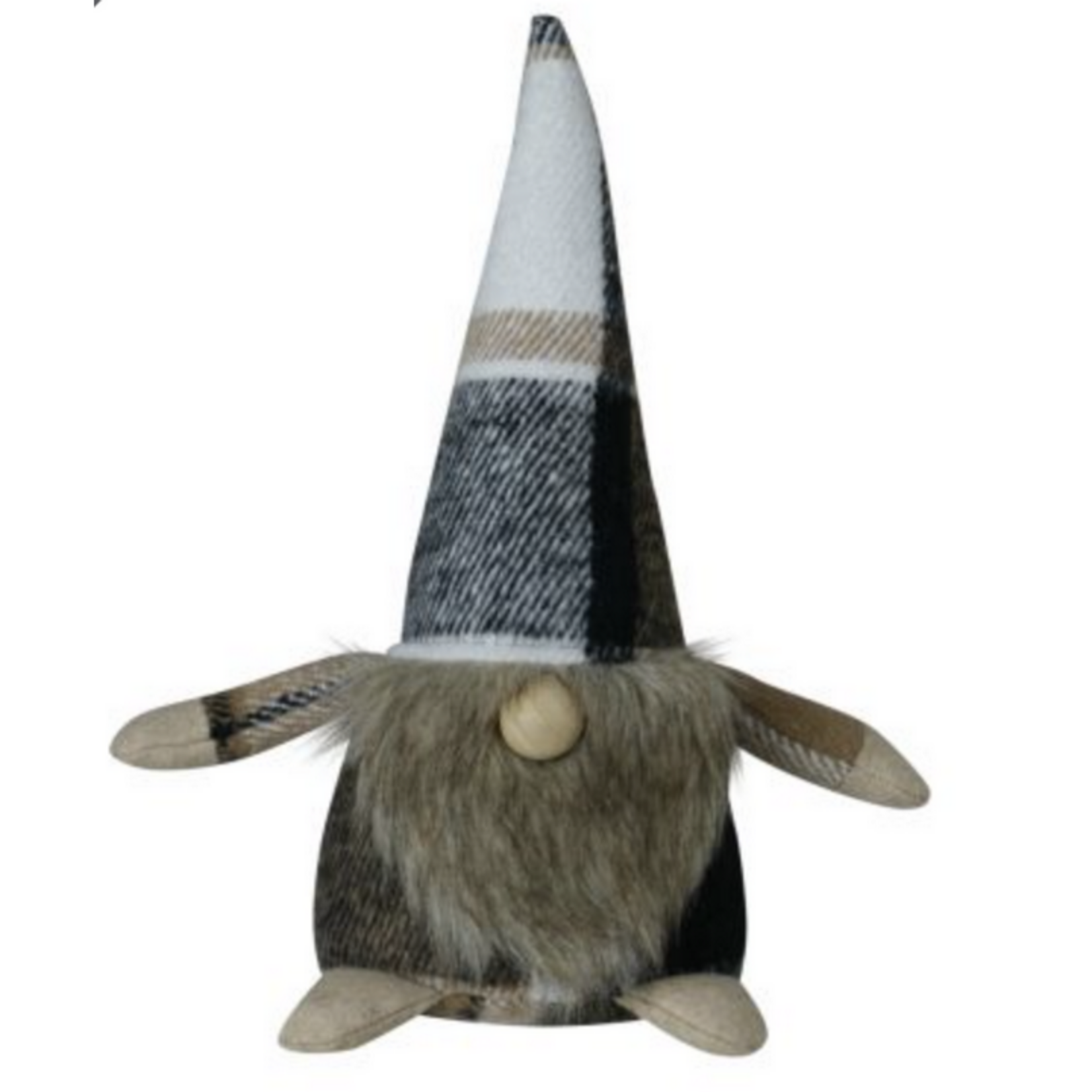 Mars & More Kabouter deurstopper Mars & More deurstopper Kabouter groot ruit zwart Mars & More DCRDSKGZ