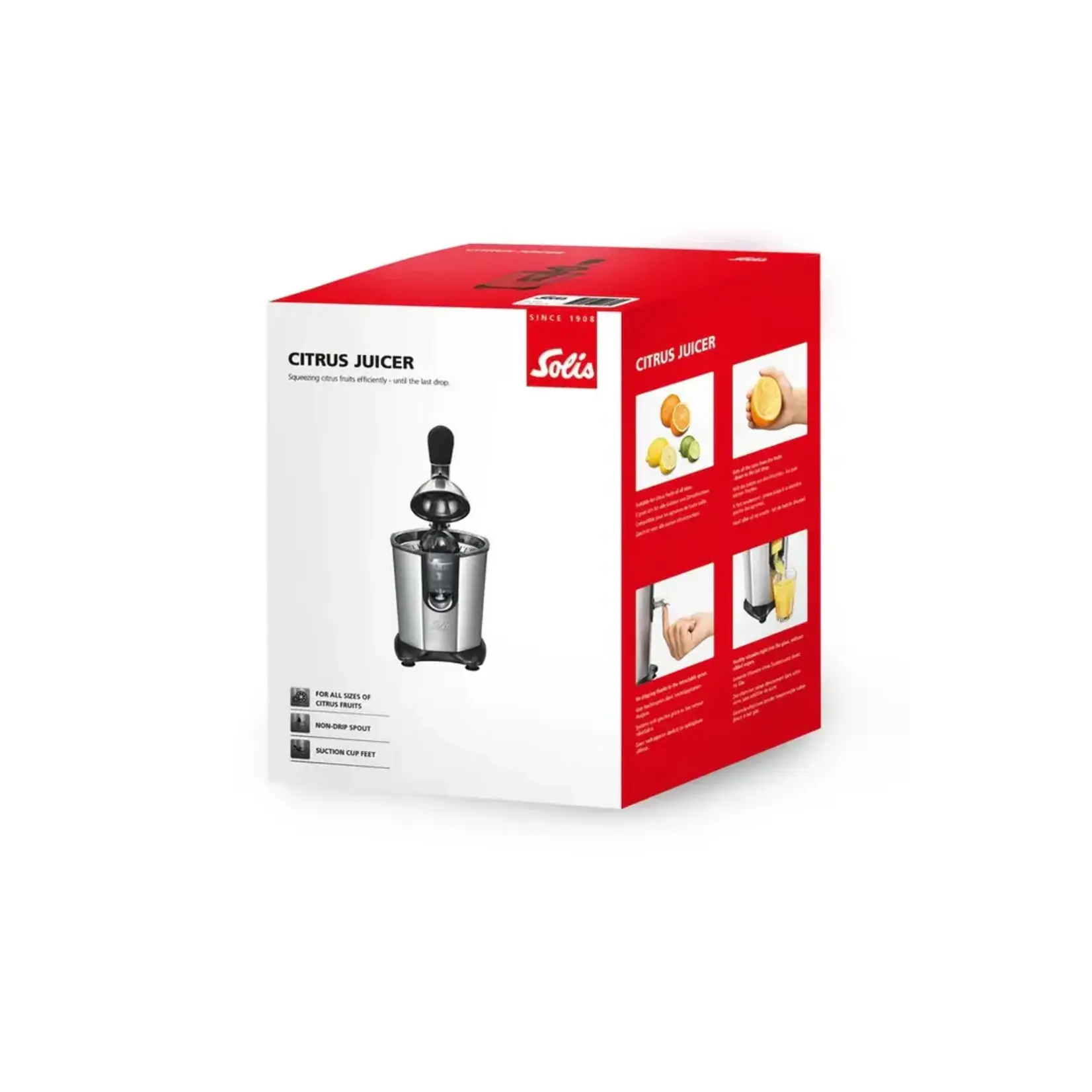 SOLIS Zwitsers sinds 1908 Solis Citruspers Juicer Solis type 8453 Solis 92174