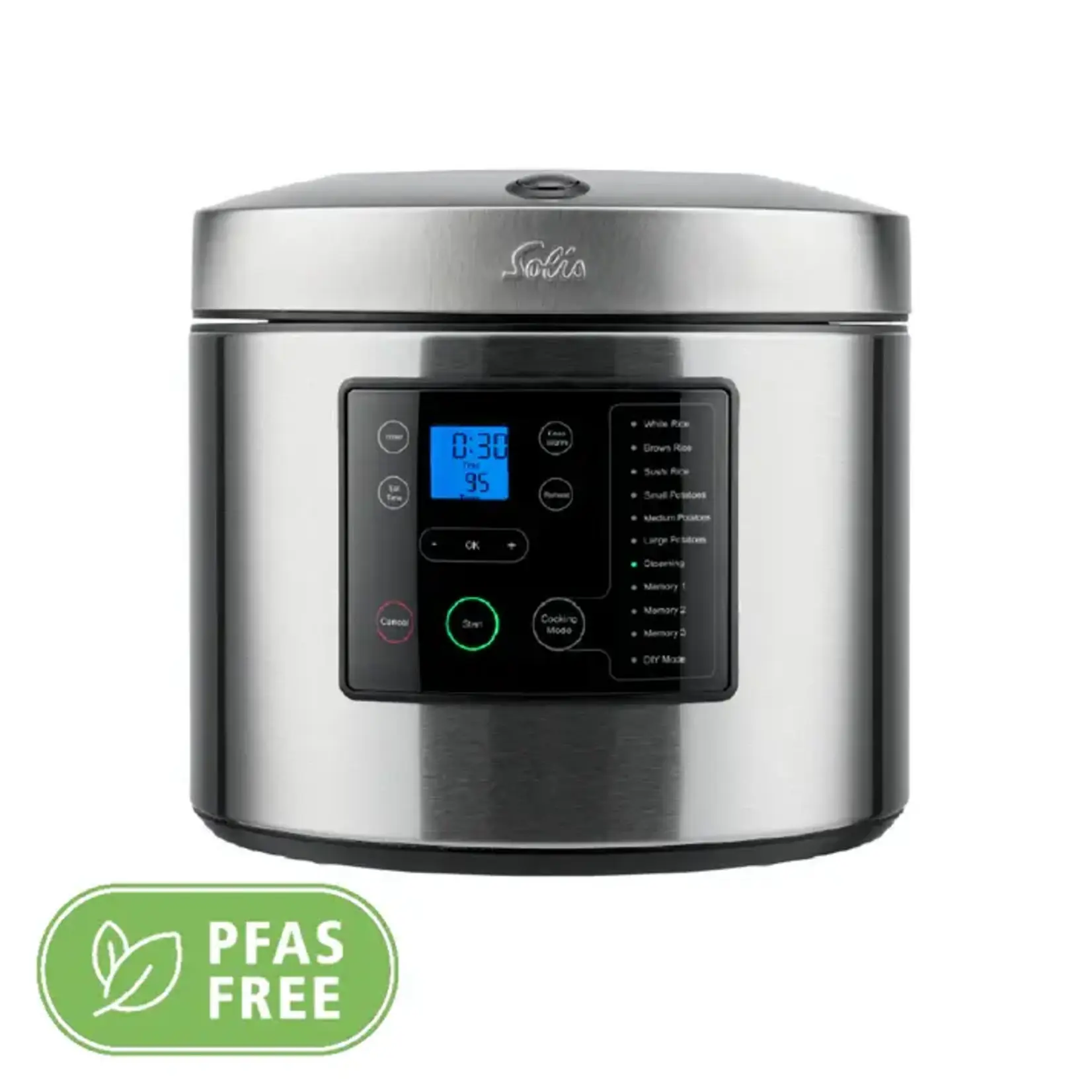 SOLIS Zwitsers sinds 1908 Solis 5 liter rijstkoker en aardappel koker Solis Rice & Potato Cooker type 8161 Solis 97900