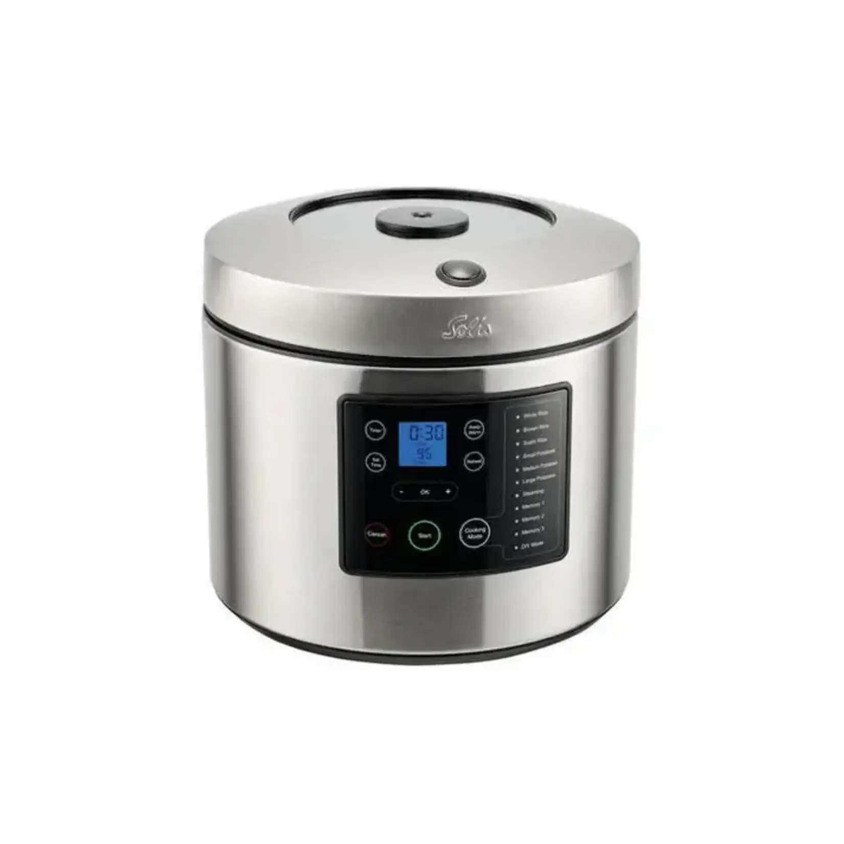 SOLIS Zwitsers sinds 1908 Solis 5 liter rijstkoker en aardappel koker Solis Rice & Potato Cooker type 8161 Solis 97900