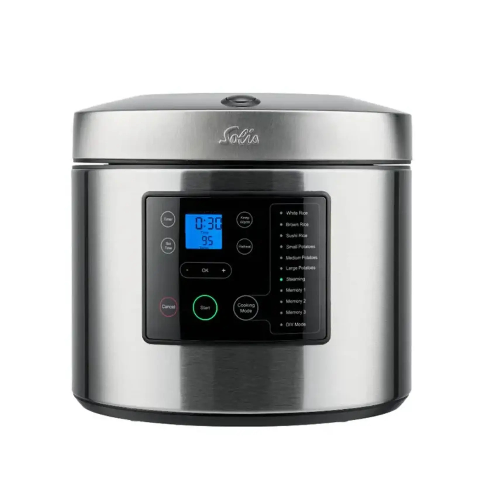 SOLIS Zwitsers sinds 1908 Solis 5 liter rijstkoker en aardappel koker Solis Rice & Potato Cooker type 8161 Solis 97900