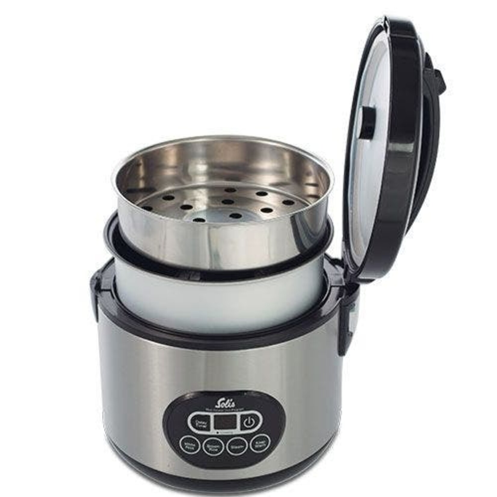SOLIS Zwitsers sinds 1908 Solis 1200 ml rijstkoker Duo program Solis Rice Cooker Duo Program type 817 Solis 97930