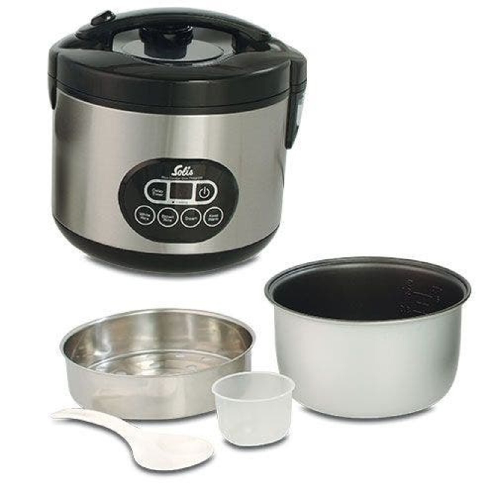 SOLIS Zwitsers sinds 1908 Solis 1200 ml rijstkoker Duo program Solis Rice Cooker Duo Program type 817 Solis 97930