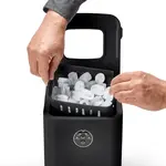 SOLIS Zwitsers sinds 1908 Solis zelfvriezende ijsblokjes machine zwart Solis Ice Cube Express Machine Solis 8510 Solis 97983
