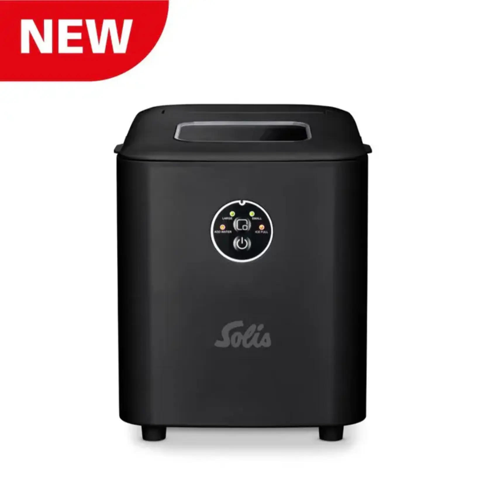 SOLIS Zwitsers sinds 1908 Solis zelfvriezende ijsblokjes machine zwart Solis Ice Cube Express Machine Solis 8510 Solis 97983