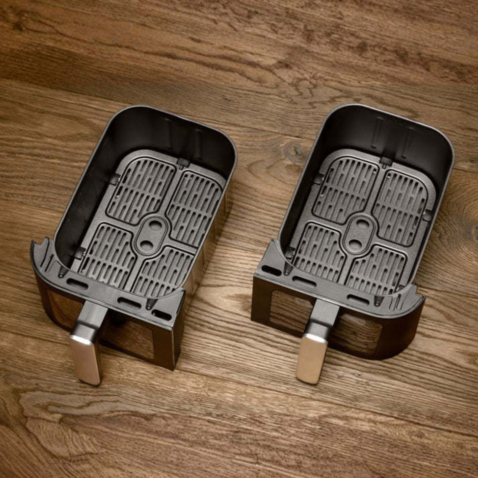 SOLIS Zwitsers sinds 1908 Solis dubbele 5500 ml airfryer dus 11 liter Solis Air Fryer Duo Dual Basket Solis 8102 Solis 97989