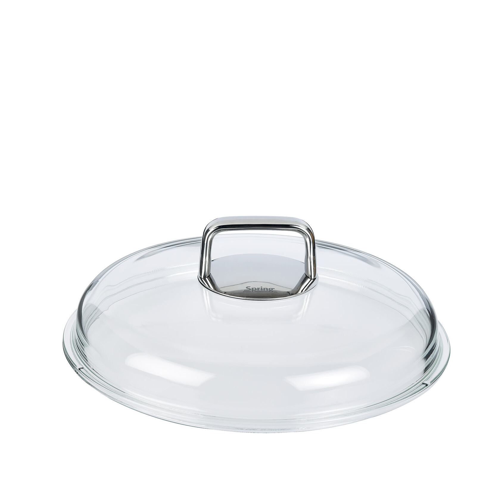 Spring Pannen en meer Spring Domo Ø 28 cm hittebestendige glas deksel Ø 28 cm rvs greep Spring 1484906128
