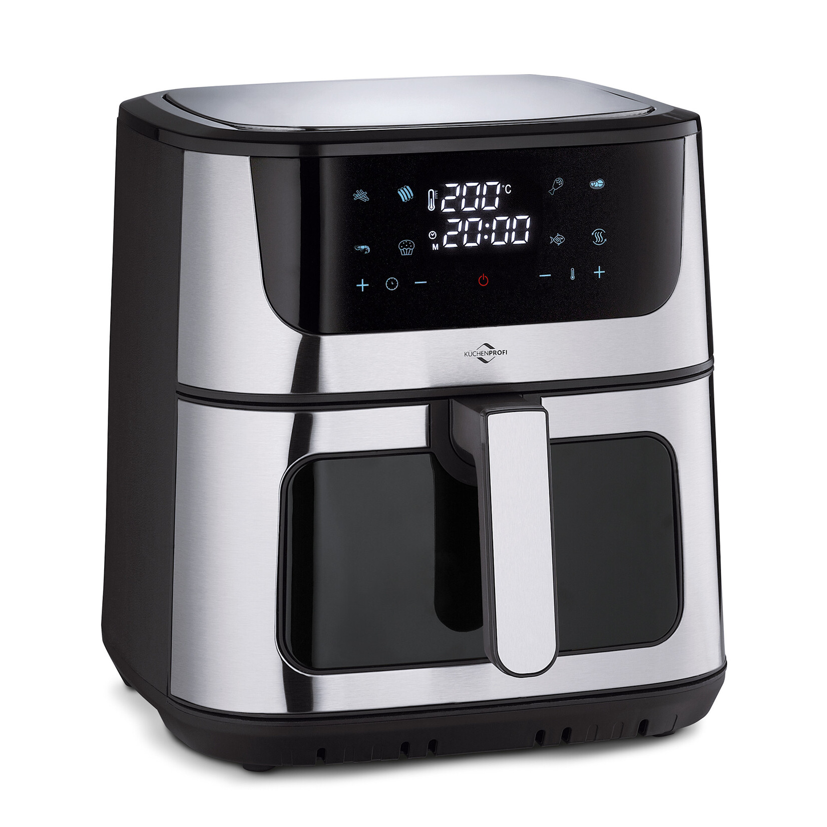 Kuchenprofi Kuchenprofi Airfryer 8 liter hete lucht friteuse digitale Airfryer Impuls Kuchenprofi 1710002800