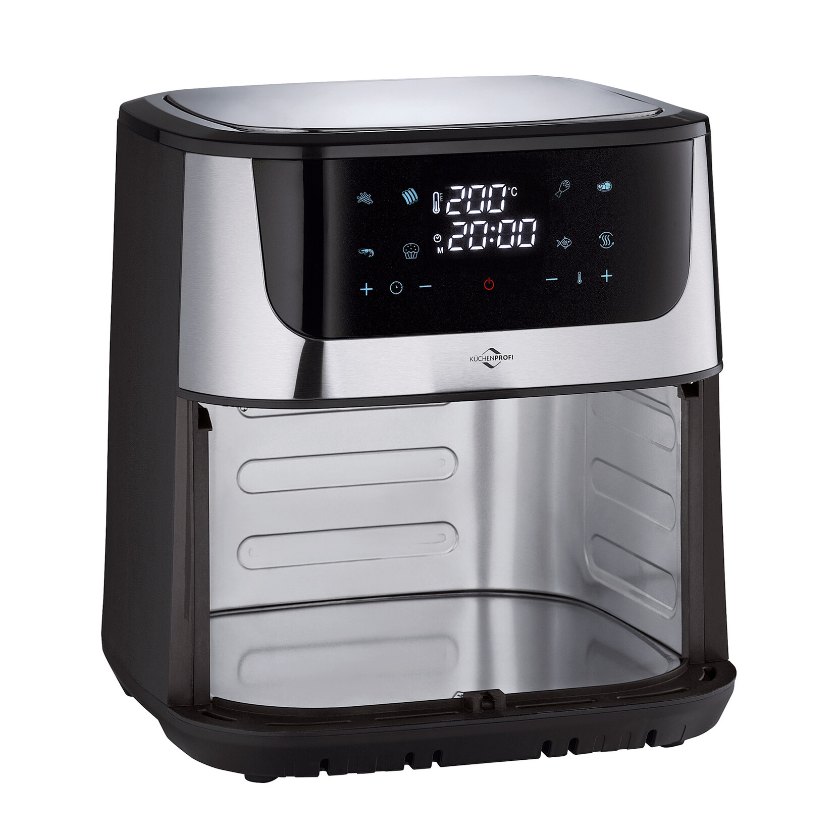 Kuchenprofi Kuchenprofi Airfryer 8 liter hete lucht friteuse digitale Airfryer Impuls Kuchenprofi 1710002800