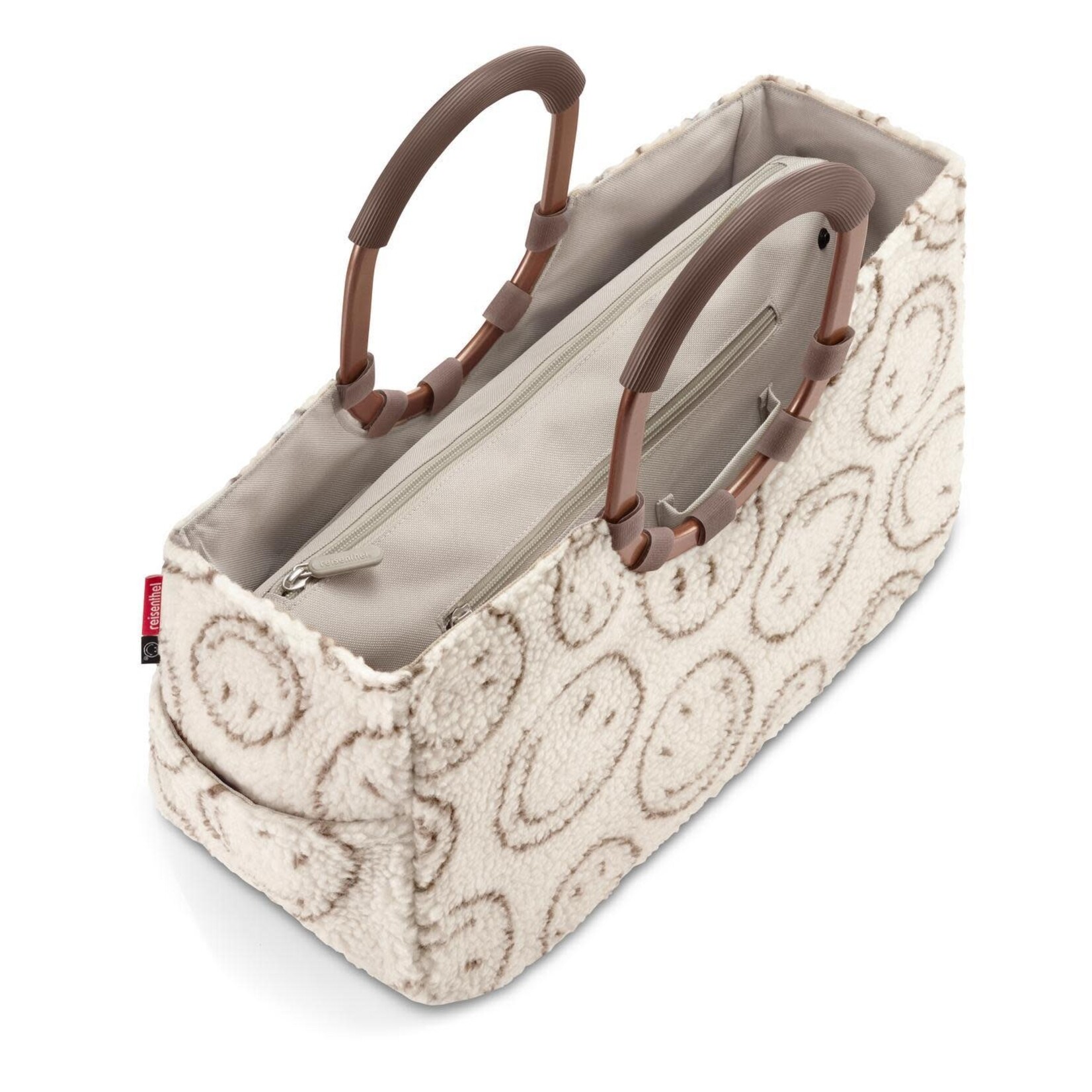 Reisenthel Reisenthel Loopshopper M Smiley® Teddy Chocolate Reisenthel OS1045