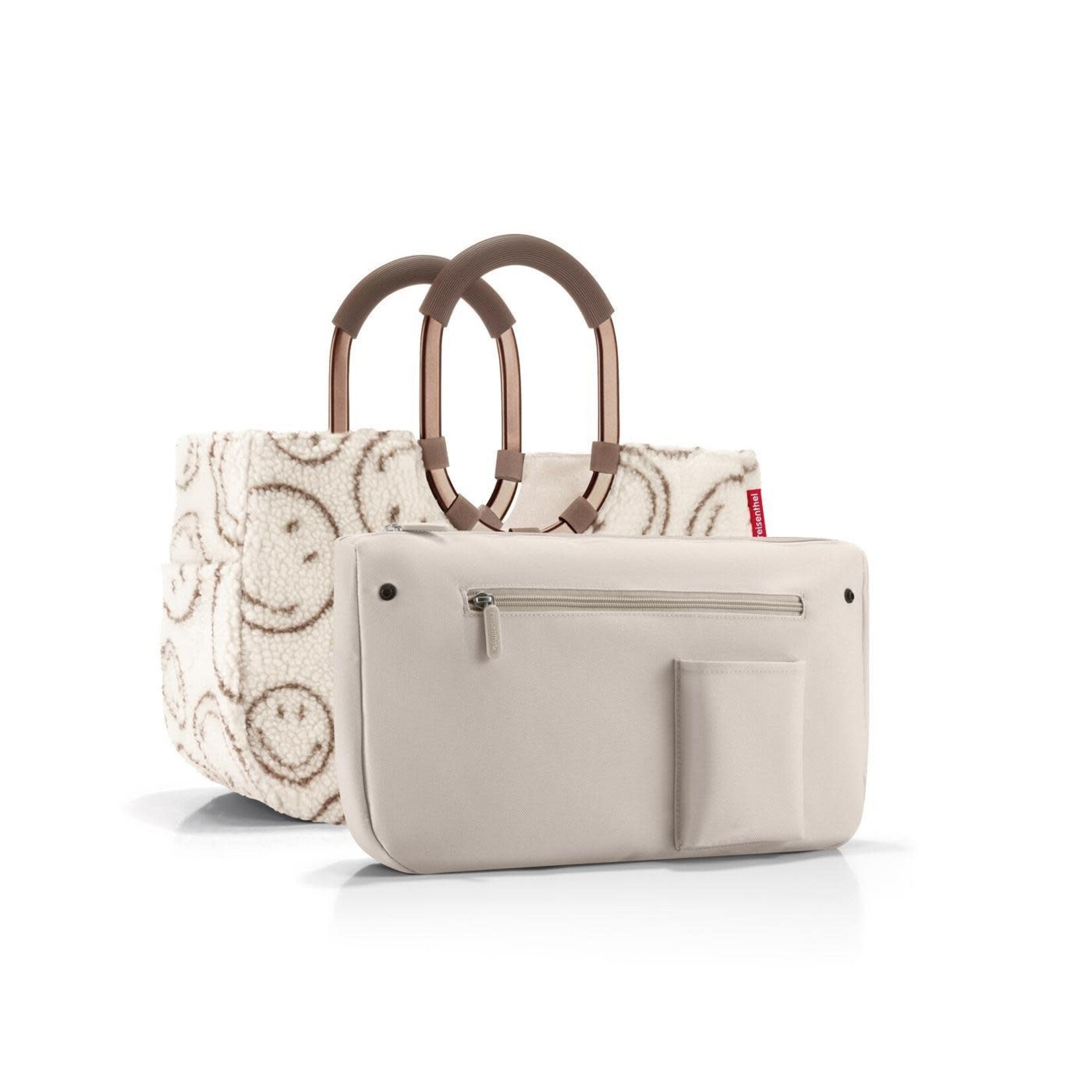 Reisenthel Reisenthel Loopshopper M Smiley® Teddy Chocolate Reisenthel OS1045