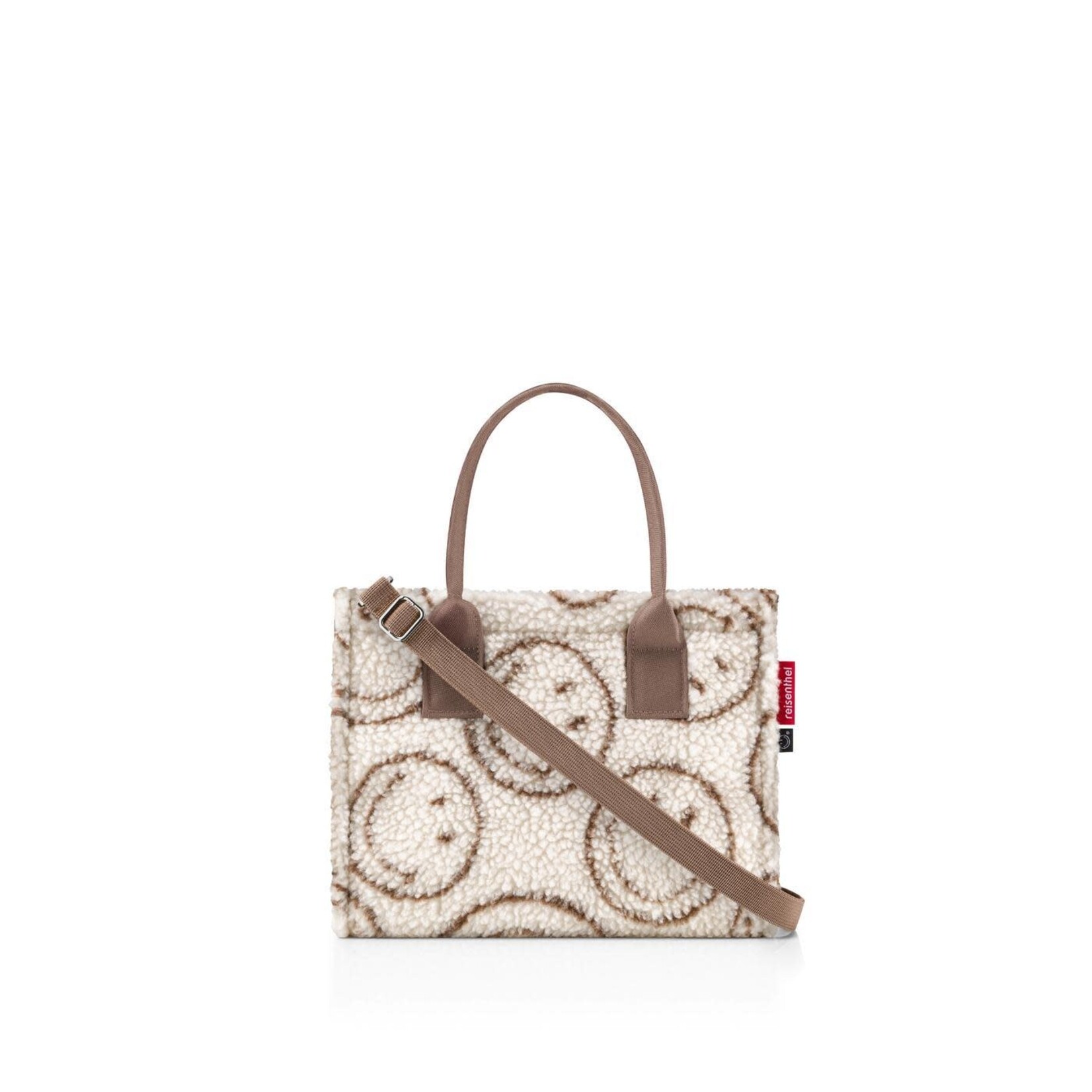 Reisenthel Reisenthel Daily shopper XS Smiley® Teddy Chocolate Reisenthel GN1045