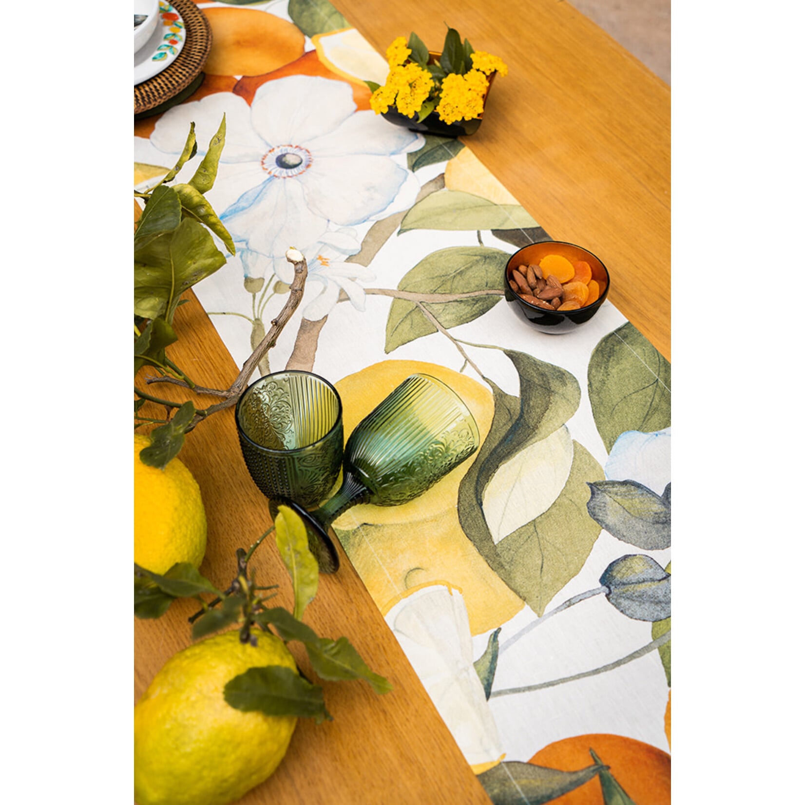 The NapKing The NapKing Amalfi tafelkleed 180 x 360 cm Linnen Amalfi 180 x 360 cm