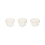Patisse Patisse 150  Ø 25 mm papieren praline vormpjes Pfas-vrij en wit Patisse 1726