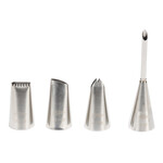 Patisse Patisse set 4 - delig Professionele spuitmondjes zonder lasnaad Patisse 1763