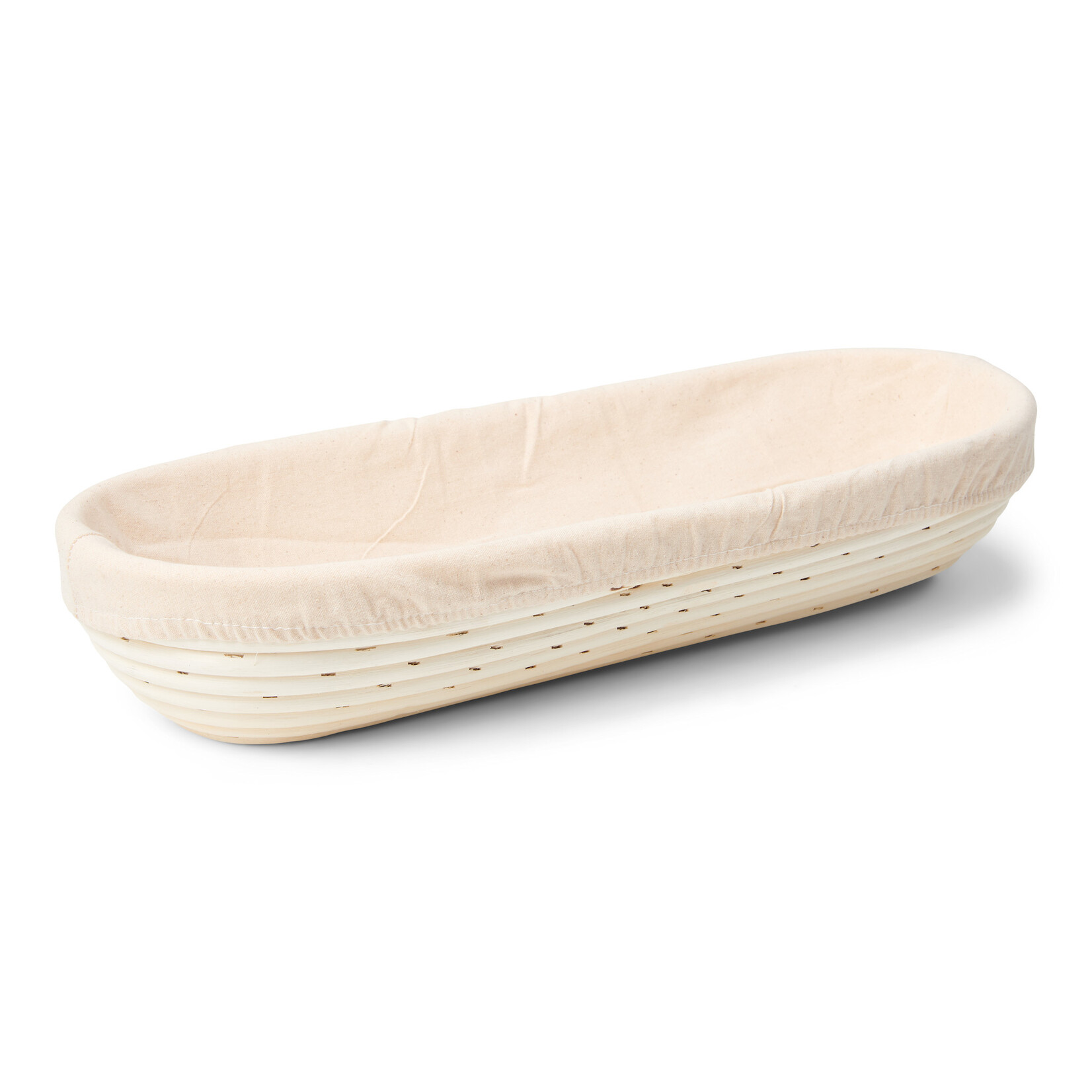 Patisse 28 x 13 cm rijsmand met deegkleed voor brood van 700 gram Patisse 92035