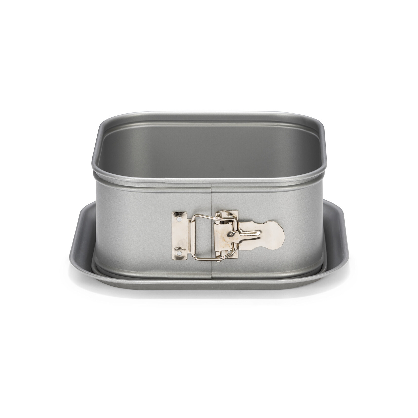 Patisse Patisse Silver-Top Springvorm vierkant 18 cm met lekvrije bodem en  hoge rand Patisse 3620