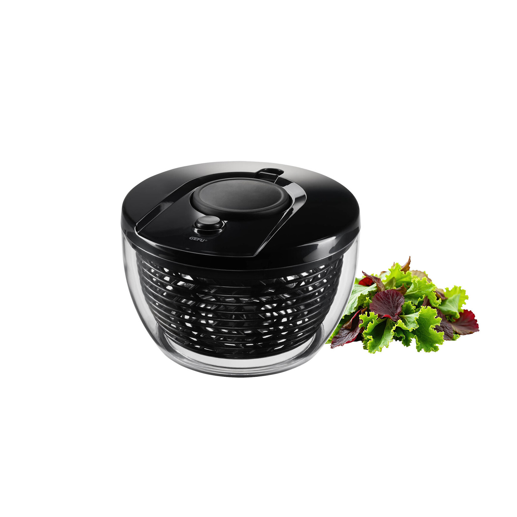 Gefu Gefu sla en kruiden centrifuge 3 liter sla en kruiden droger Push It Gefu 28177